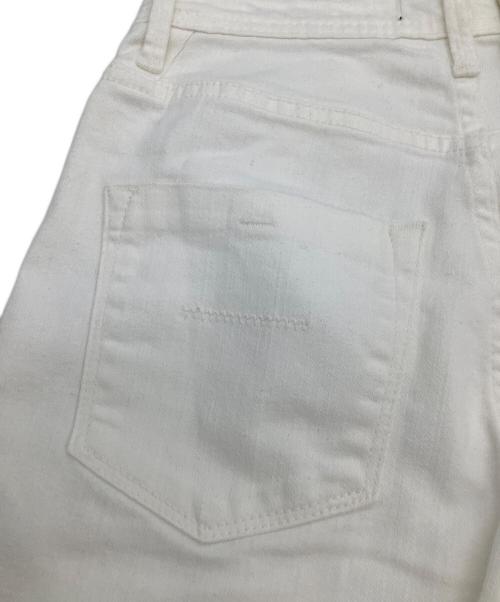 YANUK（ヤヌーク）YANUK (ヤヌーク) ホワイトデニムパンツ サイズ:23 未使用品の古着・服飾アイテム