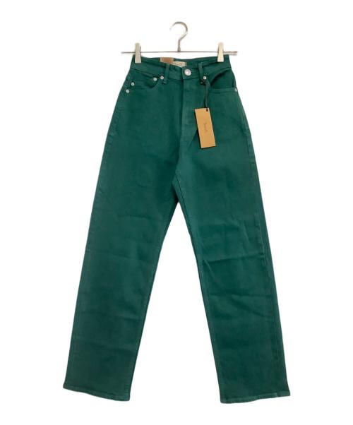 YANUK（ヤヌーク）YANUK (ヤヌーク) デニムパンツ グリーン サイズ:22 未使用品の古着・服飾アイテム