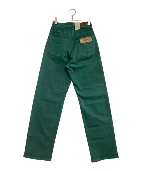 YANUK（ヤヌーク）YANUK (ヤヌーク) デニムパンツ グリーン サイズ:22 未使用品の古着・服飾アイテム