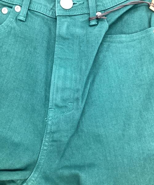 YANUK（ヤヌーク）YANUK (ヤヌーク) デニムパンツ グリーン サイズ:22 未使用品の古着・服飾アイテム