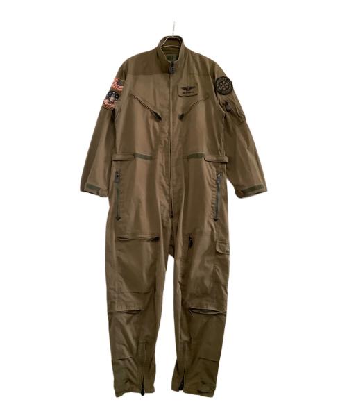 AVIREX（アヴィレックス）AVIREX (アヴィレックス) オールインワン ジャンプスーツ オリーブ サイズ:Lの古着・服飾アイテム