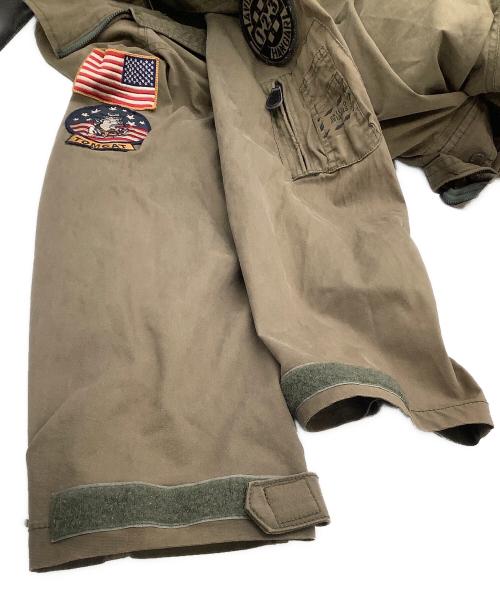 AVIREX（アヴィレックス）AVIREX (アヴィレックス) オールインワン ジャンプスーツ オリーブ サイズ:Lの古着・服飾アイテム