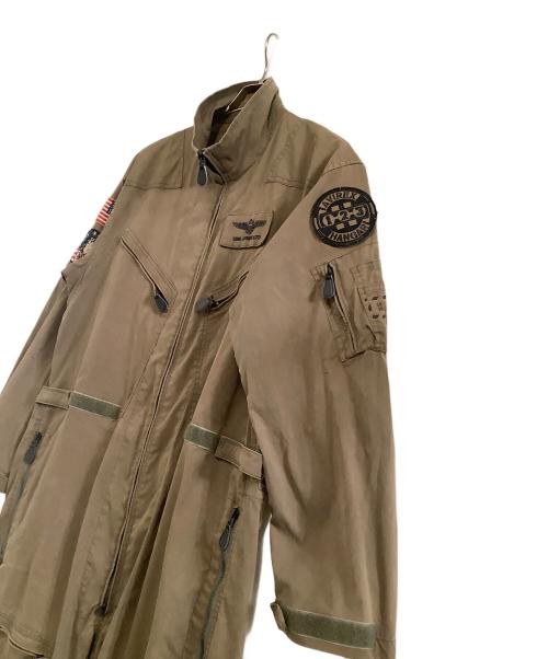 AVIREX（アヴィレックス）AVIREX (アヴィレックス) オールインワン ジャンプスーツ オリーブ サイズ:Lの古着・服飾アイテム