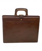 なしナシ）の古着「ビジネスバッグ」｜ブラウン