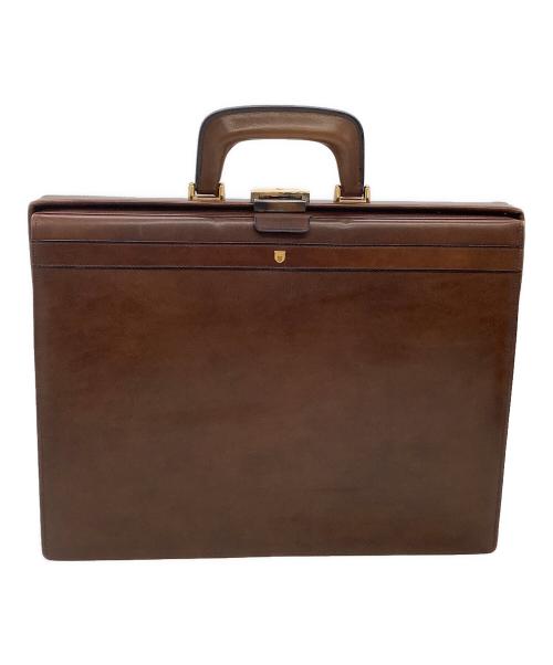 なし（ナシ）なし (ナシ) ビジネスバッグ ブラウンの古着・服飾アイテム