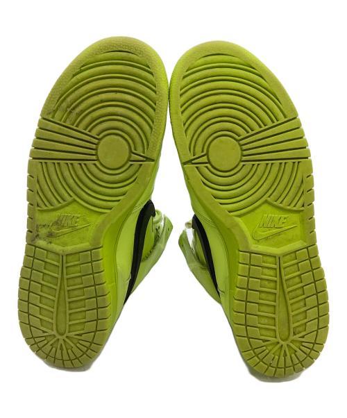 NIKE（ナイキ）NIKE (ナイキ) AMBUSH (アンブッシュ) ハイカットスニーカー DUNK HIGH ライム サイズ:27の古着・服飾アイテム