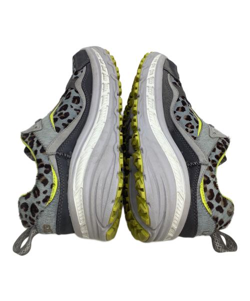 UGG（アグ）UGG (アグ) スニーカー 	レオパード柄 グレー×イエロー サイズ:27の古着・服飾アイテム