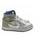 中古・古着 NIKE (ナイキ) ハイカットスニーカー 	AIR JORDAN 1 HI ZOOM R2T ホワイト×ブルー サイズ:27.5：6000円