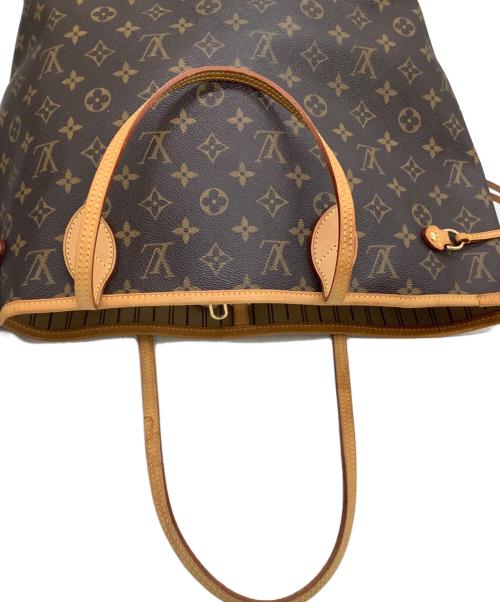 LOUIS VUITTON（ルイ ヴィトン）LOUIS VUITTON (ルイ ヴィトン) トートバッグ	モノグラム　ネヴァーフルMM ブラウン×ベージュの古着・服飾アイテム