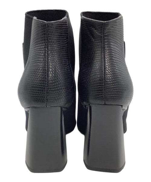 UNITED NUDE（ユナイテッドヌード）UNITED NUDE (ユナイテッドヌード) ショートブーツ ブラック サイズ:36の古着・服飾アイテム
