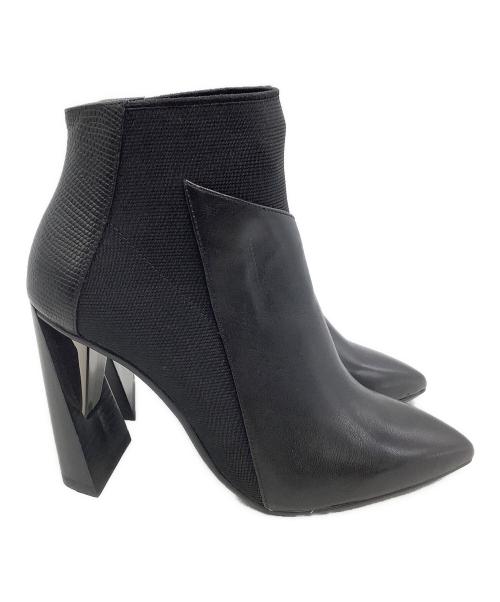 UNITED NUDE（ユナイテッドヌード）UNITED NUDE (ユナイテッドヌード) ショートブーツ ブラック サイズ:36の古着・服飾アイテム