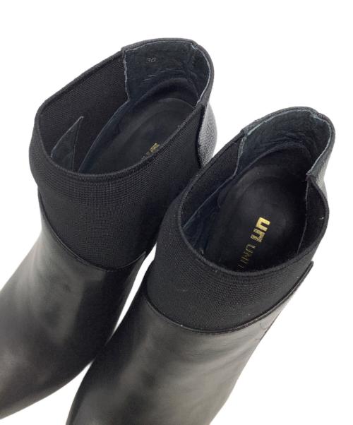 UNITED NUDE（ユナイテッドヌード）UNITED NUDE (ユナイテッドヌード) ショートブーツ ブラック サイズ:36の古着・服飾アイテム