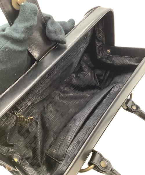 ANNA SUI（アナスイ）ANNA SUI (アナスイ) ミニボストンバッグ ブラックの古着・服飾アイテム