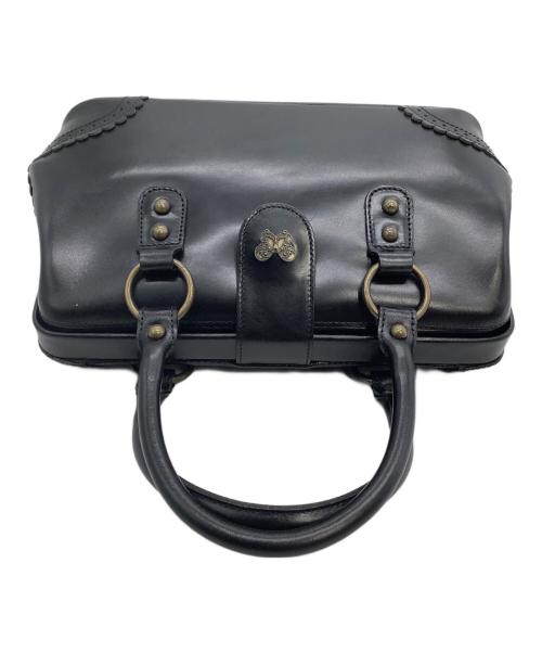 ANNA SUI（アナスイ）ANNA SUI (アナスイ) ミニボストンバッグ ブラックの古着・服飾アイテム