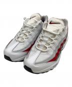 NIKEナイキ）の古着「ローカットスニーカー AIR MAX 95 ESSENTIAL」｜ホワイト×レッド