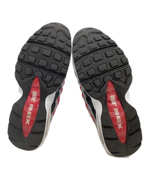 NIKE（ナイキ）NIKE (ナイキ) ローカットスニーカー AIR MAX 95 ESSENTIAL ホワイト×レッド サイズ:26の古着・服飾アイテム