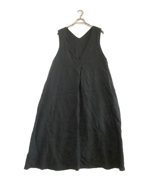 journal standard luxe（ジャーナルスタンダード ラックス）journal standard luxe (ジャーナルスタンダード ラックス) ノースリーブワンピース ブラック サイズ:表記なしの古着・服飾アイテム