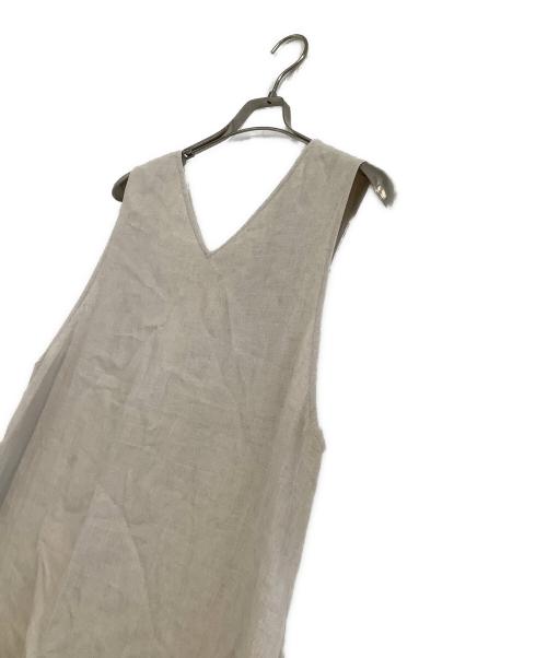 JOURNAL STANDARD（ジャーナルスタンダード）JOURNAL STANDARD (ジャーナルスタンダード) ノースリーブワンピース ベージュ サイズ:表記なしの古着・服飾アイテム