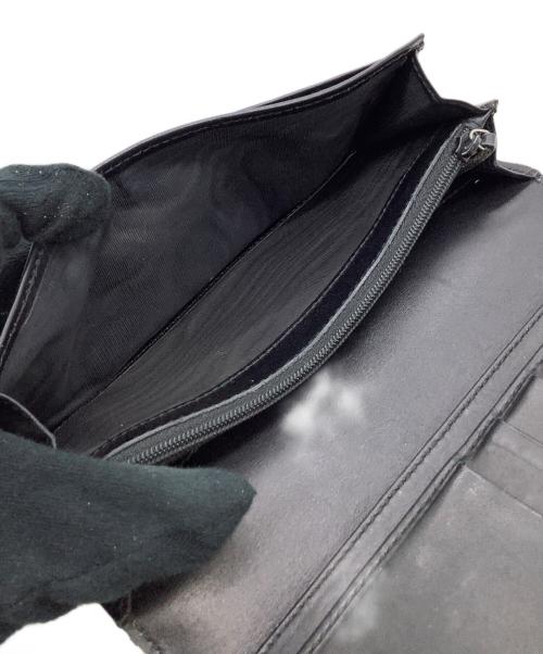 GUCCI（グッチ）GUCCI (グッチ) 長財布 	グッチシマ ブラックの古着・服飾アイテム