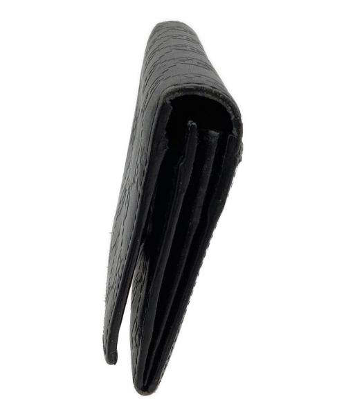 GUCCI（グッチ）GUCCI (グッチ) 長財布 	グッチシマ ブラックの古着・服飾アイテム