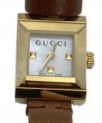 GUCCIグッチ）の古着「腕時計　Gフレーム　クォーツ」