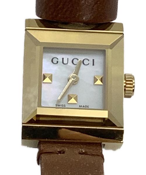 GUCCI（グッチ）GUCCI (グッチ) 腕時計　Gフレーム　クォーツの古着・服飾アイテム