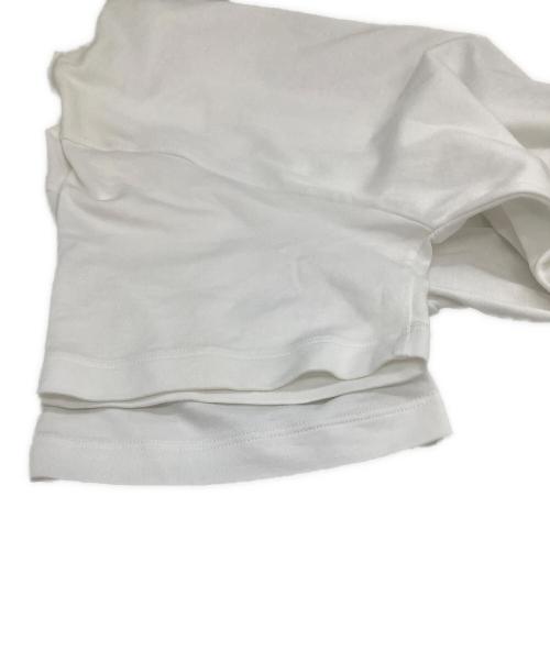 LOUIS VUITTON（ルイ ヴィトン）LOUIS VUITTON (ルイ ヴィトン) プリントカットソーワンピース　23SS ZIPPER PRINT T-SHIRT DRESS ホワイト サイズ:Sの古着・服飾アイテム