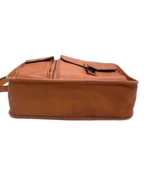 PORTER（ポーター）PORTER (ポーター) レザーショルダーバッグ BARON/バロン キャメルの古着・服飾アイテム