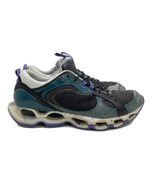 MIZUNO（ミズノ）MIZUNO (ミズノ) スニーカー WAVE PROPHECY ブラック×ブルー サイズ:27.5の古着・服飾アイテム