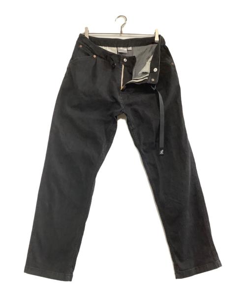 GRAMICCI（グラミチ）GRAMICCI (グラミチ) URBAN RESEARCH (アーバンリサーチ) Mountain Tuck Pants 別注 ブラック サイズ:Lの古着・服飾アイテム