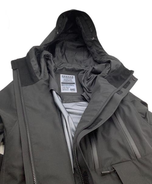 Denham（デンハム）Denham (デンハム) フーデッドジャケット ブラック サイズ:Lの古着・服飾アイテム