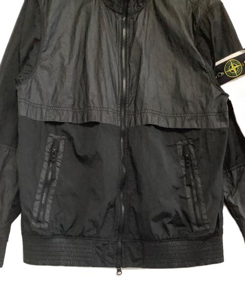 STONE ISLAND（ストーンアイランド）STONE ISLAND (ストーンアイランド) ナイロンメタルライトウェイトジャケット　24SS ブラック サイズ:Lの古着・服飾アイテム