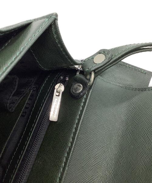 BURBERRY（バーバリー）BURBERRY (バーバリー) クラッチバッグ ダークグリーンの古着・服飾アイテム