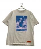 HERON PRESTONヘロンプレストン）の古着「半袖カットソー」｜ライトグレー