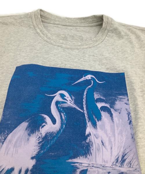 HERON PRESTON（ヘロンプレストン）HERON PRESTON (ヘロンプレストン) 半袖カットソー ライトグレー サイズ:Sの古着・服飾アイテム