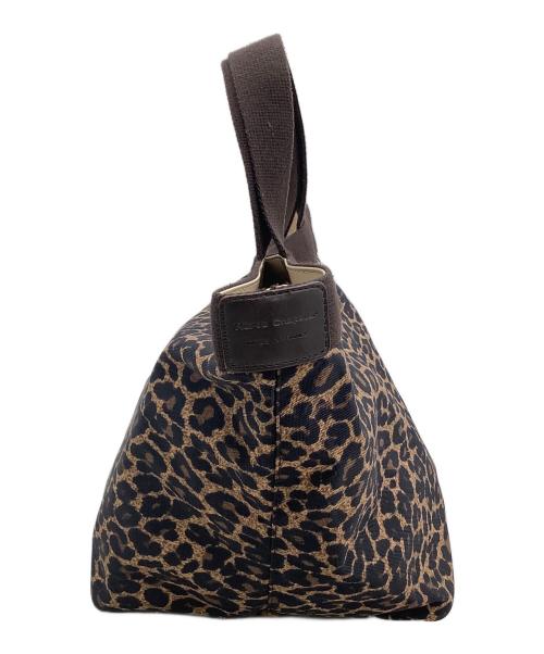 Herve Chapelier（エルベシャプリエ）Herve Chapelier (エルベシャプリエ) 舟形トートバッグ レオパード柄 ブラウンの古着・服飾アイテム