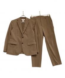 BEAUTY&YOUTH（ビューティーアンドユース）の古着「セットアップ　	TORAY CRSPY/PE」｜ブラウン