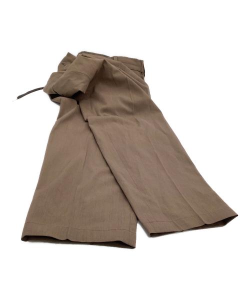 BEAUTY&YOUTH（ビューティーアンドユース）BEAUTY&YOUTH (ビューティーアンドユース) セットアップ　	TORAY CRSPY/PE ブラウン サイズ:Mの古着・服飾アイテム