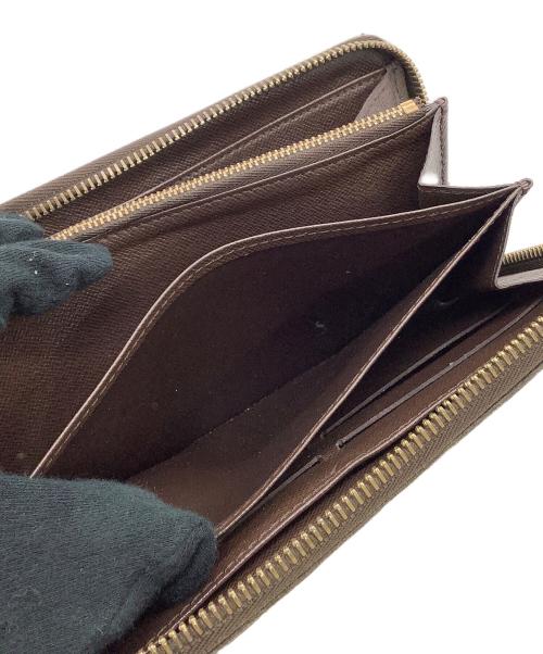 LOUIS VUITTON（ルイ ヴィトン）LOUIS VUITTON (ルイ ヴィトン) ラウンドファスナー財布 	ダミエ  ジッピー ウォレット ブラウン サイズ:表示なしの古着・服飾アイテム