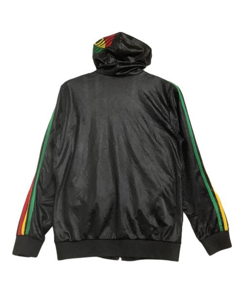adidas Originals（アディダスオリジナル）adidas Originals (アディダスオリジナル) トラックジャケット　CHILE 62　ラスタカラー ブラック サイズ:Mの古着・服飾アイテム