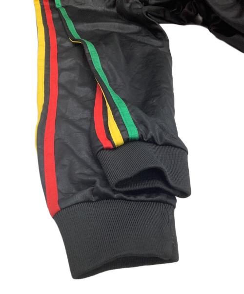 adidas Originals（アディダスオリジナル）adidas Originals (アディダスオリジナル) トラックジャケット　CHILE 62　ラスタカラー ブラック サイズ:Mの古着・服飾アイテム