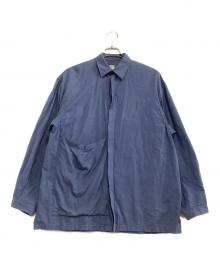 E.TAUTZ SAVILE ROW（イートウツサヴィルロウ）の古着「長袖シャツ」｜ブルー