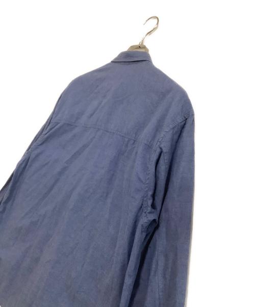 E.TAUTZ SAVILE ROW（イートウツサヴィルロウ）E.TAUTZ SAVILE ROW (イートウツサヴィルロウ) 長袖シャツ ブルー サイズ:Sの古着・服飾アイテム