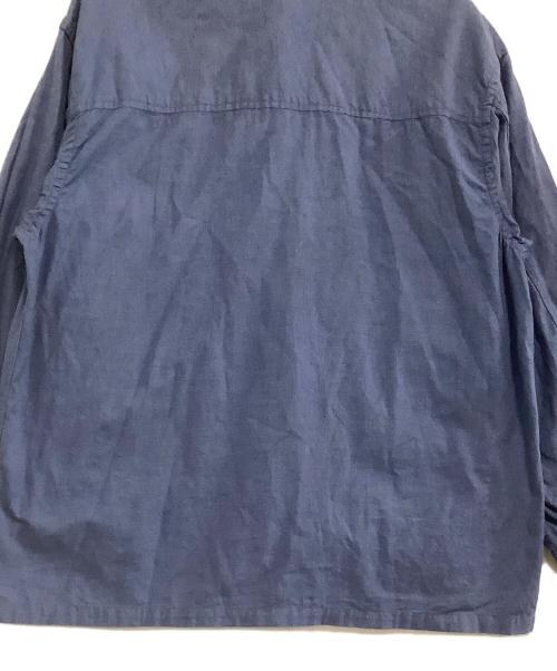 E.TAUTZ SAVILE ROW（イートウツサヴィルロウ）E.TAUTZ SAVILE ROW (イートウツサヴィルロウ) 長袖シャツ ブルー サイズ:Sの古着・服飾アイテム