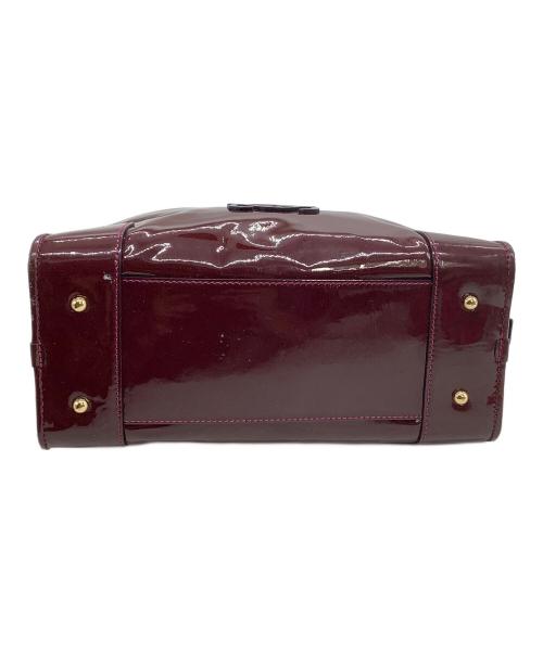 LOEWE（ロエベ）LOEWE (ロエベ) ミニボストンバッグ　アマソナ28 ボルドーの古着・服飾アイテム