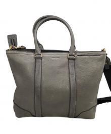 COACH（コーチ）の古着「2WAYバッグ」｜グレー