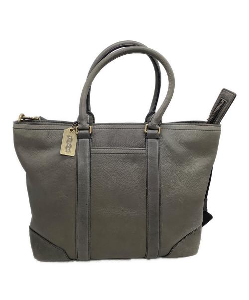COACH（コーチ）COACH (コーチ) 2WAYバッグ グレーの古着・服飾アイテム