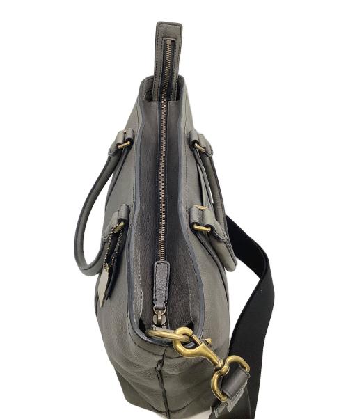 COACH（コーチ）COACH (コーチ) 2WAYバッグ グレーの古着・服飾アイテム