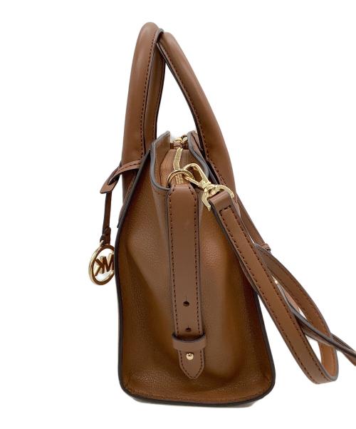 MICHAEL KORS（マイケル・コース）MICHAEL KORS (マイケルコース) トートバッグ ブラウンの古着・服飾アイテム