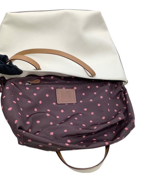 COACH（コーチ）COACH (コーチ) DISNEY (ディズニー) トートバッグ City Zip Tote With Minnie Mouse Motif ホワイトの古着・服飾アイテム